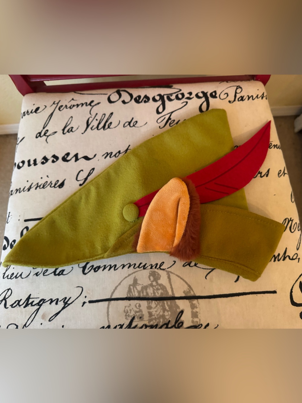 Disney Robin Hood Hat NEW